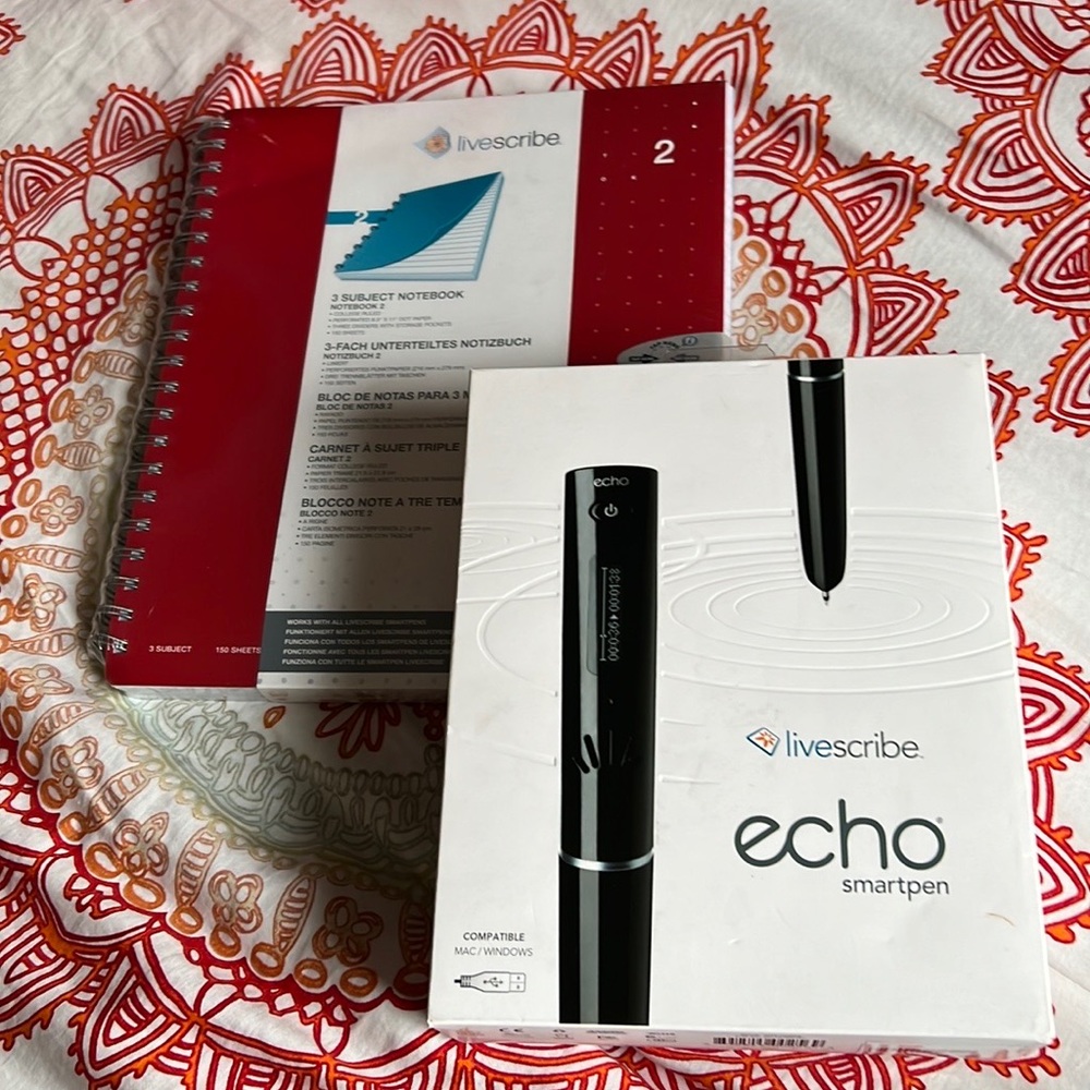 Livescribe Echo Smartpen with Notebook